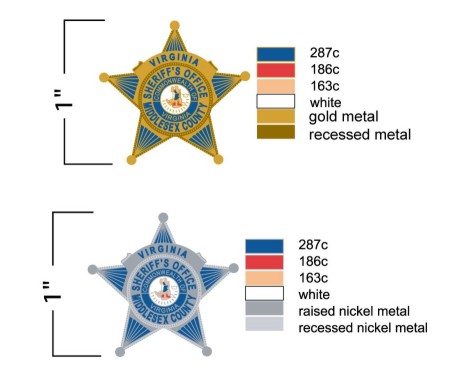 Virginia Sheriff's - Lapel Pins