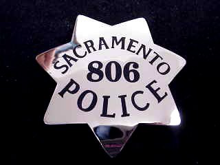 Sacramento Police Badge