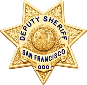 SF Sheriff's Deputy Badge