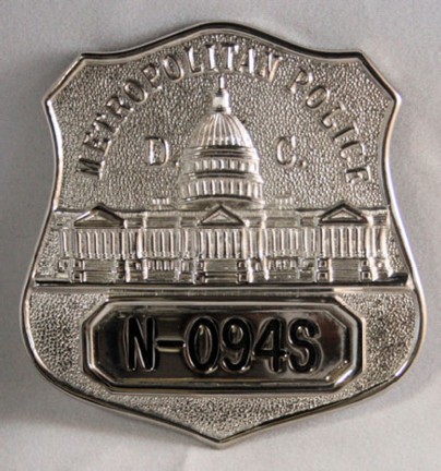 DC  Officer Badge